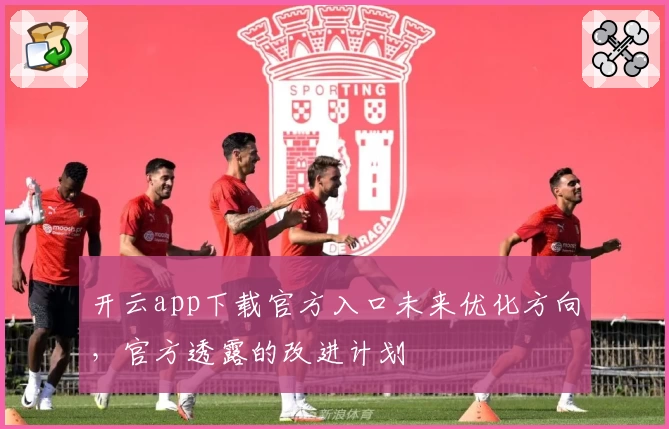 开云app下载官方入口未来优化方向，官方透露的改进计划