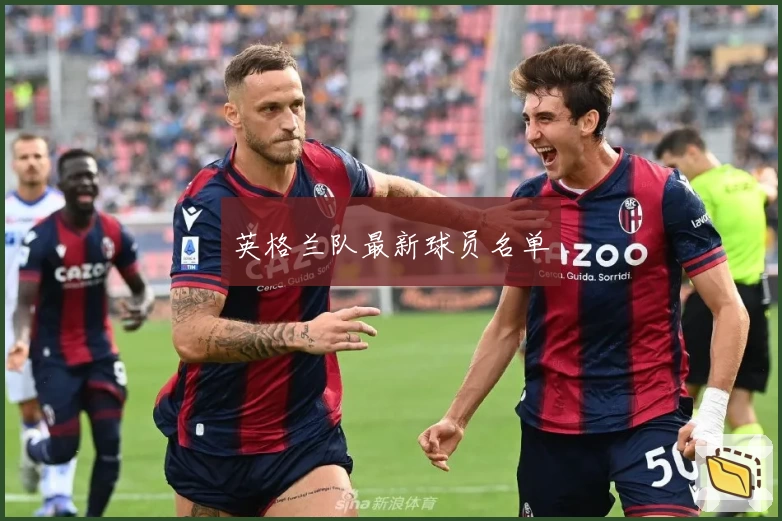 英格兰队最新球员名单